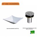 Ver imagem 3 de Kit Cuba L34 com Válvula Click Botão 1''b Compace