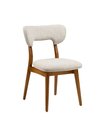 Ver imagem 2 de Cadeira Carmel: Design Elegante e Conforto em Madeira Natural Tolle Móveis Car101