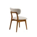 Ver imagem 4 de Cadeira Carmel: Design Elegante e Conforto em Madeira Natural Tolle Móveis Car101