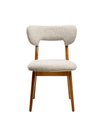 Ver imagem 1 de Cadeira Carmel: Design Elegante e Conforto em Madeira Natural Tolle Móveis Car101