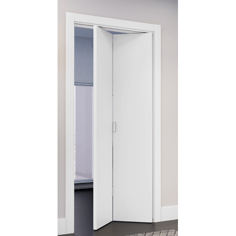 Porta de Madeira Camarão Completa com Batente de 12cm 210x72cm Cosmade Branco