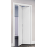 Porta de Madeira Camarão Completa com Batente de 12cm 210x72cm Cosmade Branco - 1
