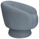 Ver imagem 7 de Poltrona Decorativa Liz Base Fixa Bouclé Azul Claro - Nexta Casa