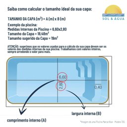 Capa Térmica Bolha 300 Micras para Piscinas de 05x2,5 12,5m - 5