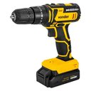 Ver imagem 2 de Parafusadeira Furadeira 20v com Impacto 2 Baterias Vonder