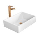 Ver imagem 2 de Cuba Pia Retangular para Banheiro Sanitário Lavabo Sobrepor