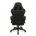 Ver imagem 5 de Cadeira Gamer Reclinável com Apoio para Pés Linha Super Pro Preto/Verde