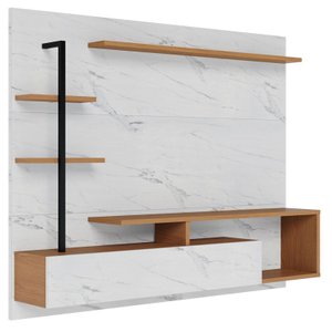 Painel para Tv Home Suspenso Maragogi Calacatta Natura Real – Colibri