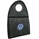 Ver imagem 2 de Lixeira Lixinho Automotiva Carro Carpete Logo Bordado para Câmbio Grafite