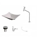 Ver imagem 2 de Kit Cuba L38 C/torneira Link 1062 Metal + Válvula Click 1''b (2,6cm) + Sifão Pvc + Flexível Compace