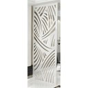 Ver imagem 2 de Painel Vazado Divisória Mdf Madagascar Branco - 0,60x2,60m