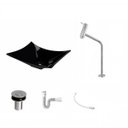 Ver imagem 2 de Kit Cuba L38 C/torneira Link 1062 Metal + Válvula Click 1''b (2,6cm) + Sifão Pvc + Flexível Compace