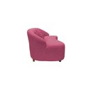 Ver imagem 5 de Namoradeira Sofá Feijão Cancún 150cm Orgânica Veludo Rosa