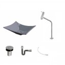 Ver imagem 2 de Kit Cuba L38 C/torneira Link 1062 Metal + Válvula Click 1"b (2,6cm) + Sifão Cromado + Flexível Comp