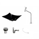 Ver imagem 2 de Kit Cuba L38 C/torneira Link 1062 Metal + Válvula Click 1"b (2,6cm) + Sifão Cromado + Flexível Comp