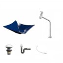 Ver imagem 2 de Kit Cuba L38 C/torneira Link 1062 Metal + Válvula Click 1"g + Sifão Cromado + Flexível Compace