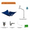 Ver imagem 3 de Kit Cuba L38 C/torneira Link 1062 Metal + Válvula Click 1"g + Sifão Cromado + Flexível Compace