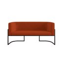 Ver mais imagens de Kit 2 Poltronas Sofá 2 Lugares para Recepção Balaqui Terracota