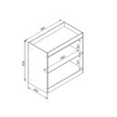 Ver imagem 2 de Trocador de Fraldas com Prateleiras Amore Meu Fofinho Branco