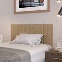 Ver imagem 1 de Cabeceira Modulada Estofada Adesiva Decorativa Solteiro 100cm - Bege
