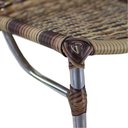 Ver imagem 7 de 4 Banquetas Empilháveis Alumínio Alta para Cozinha Edícula Balcão e Bar Capuccino