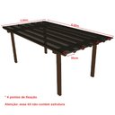 Ver imagem 2 de Cobertura Policarbonato Alveolar 3,00m x 6,00m - Fume 4mm