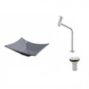 Ver imagem 2 de Kit Cuba L38 C/torneira Link 1062 Metal + Válvula 1" (2,6cm) Compace