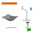 Ver imagem 3 de Kit Cuba L38 C/torneira Link 1062 Metal + Válvula 1" (2,6cm) Compace