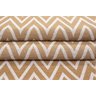 Tapete Capacho Porta Entrada 65CMX40CM Zig Zag Caramelo - 2