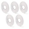Fita de Espuma Adesiva Kit 5 Uni Porta Janela 5 Metros Vidro Movel Protege Veda Isolante Impermeavel - 1