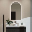 Ver imagem 2 de Espelho Orgânico Decorativo Lapidado com Led 170x70 Cm E13 para Sala, Quarto, Banheiro, 6000k 110v