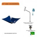 Ver imagem 3 de Kit Cuba L38 C/torneira Link 1062 Metal + Válvula Click 1"g Compace