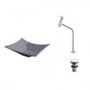 Ver imagem 2 de Kit Cuba L38 C/torneira Link 1062 Metal + Válvula Click 1"g Compace
