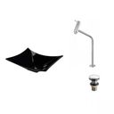 Ver imagem 2 de Kit Cuba L38 C/torneira Link 1062 Metal + Válvula Click 1"g Compace