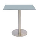 Ver imagem 1 de Mesa Bistrô Beta 112,50 Cm (alt) Disco Redondo Tampo Mdp Quadrado 80 Cm (larg) X 2,50 Cm (alt)