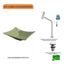 Ver imagem 3 de Kit Cuba L38 C/torneira Link 1062 Metal + Válvula Click 1"g Compace