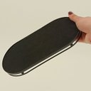 Ver imagem 7 de Bandeja Decorativa de Metal Preto 2x14x27cm Servir Mesa Organizar Café Aparador