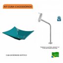 Ver imagem 3 de Kit Cuba L38 C/torneira Link 1062 Metal 1/4 Volta Compace