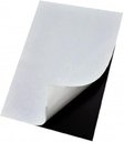 Ver imagem 1 de Folhas Manta Magnética Adesivada A4 0,3mm Imã De Geladeira 5 Un. Gv Home Manta Magnética Adesivada, 