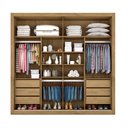 Ver imagem 3 de Guarda Roupa Sevilha 2 Portas com Espelho Mdf - Mademarcs