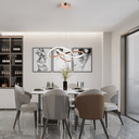 Ver imagem 7 de Luminária Pendente 50cm 45w 3/4/6000k Tres Temperaturas de Cor Lumier Bivolt Cobre