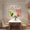 Ver imagem 1 de Luminária Pendente 50cm 45w 3/4/6000k Tres Temperaturas de Cor Lumier Bivolt Cobre