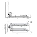 Ver imagem 2 de Paleteira Carro Hidráulico 3000kg 550x1150 Mm Roda Simples Nylon Tp3000e Bovenau