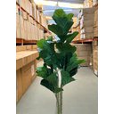 Ver imagem 6 de Ficus Lyrata Artificial Planta Permanente para Sala 1.50m