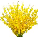 Ver imagem 1 de Kit 10 Galhos Hastes Buque de Flores Orquideas Artificiais