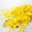 Ver imagem 3 de Kit 10 Galhos Hastes Buque de Flores Orquideas Artificiais