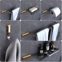 Ver imagem 1 de Kit Acessórios Para Banheiro Cromado Gold Empire 6 peças