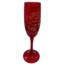 Ver imagem 3 de Taça Pomba Gira Rosa Vermelha Cristal Super Luxo - Vidro