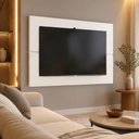 Ver imagem 2 de Painel Buzios 1,2 m para TV 48" Branco Artico