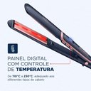 Ver imagem 3 de Prancha Alisadora Infrared Mondial, Azul P-01-ir Prancha Alisadora P-01-ir Bivolt